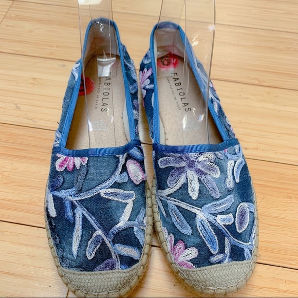 FabioLas Embroidered Espadrilles, 36. - Picture 4 of 9